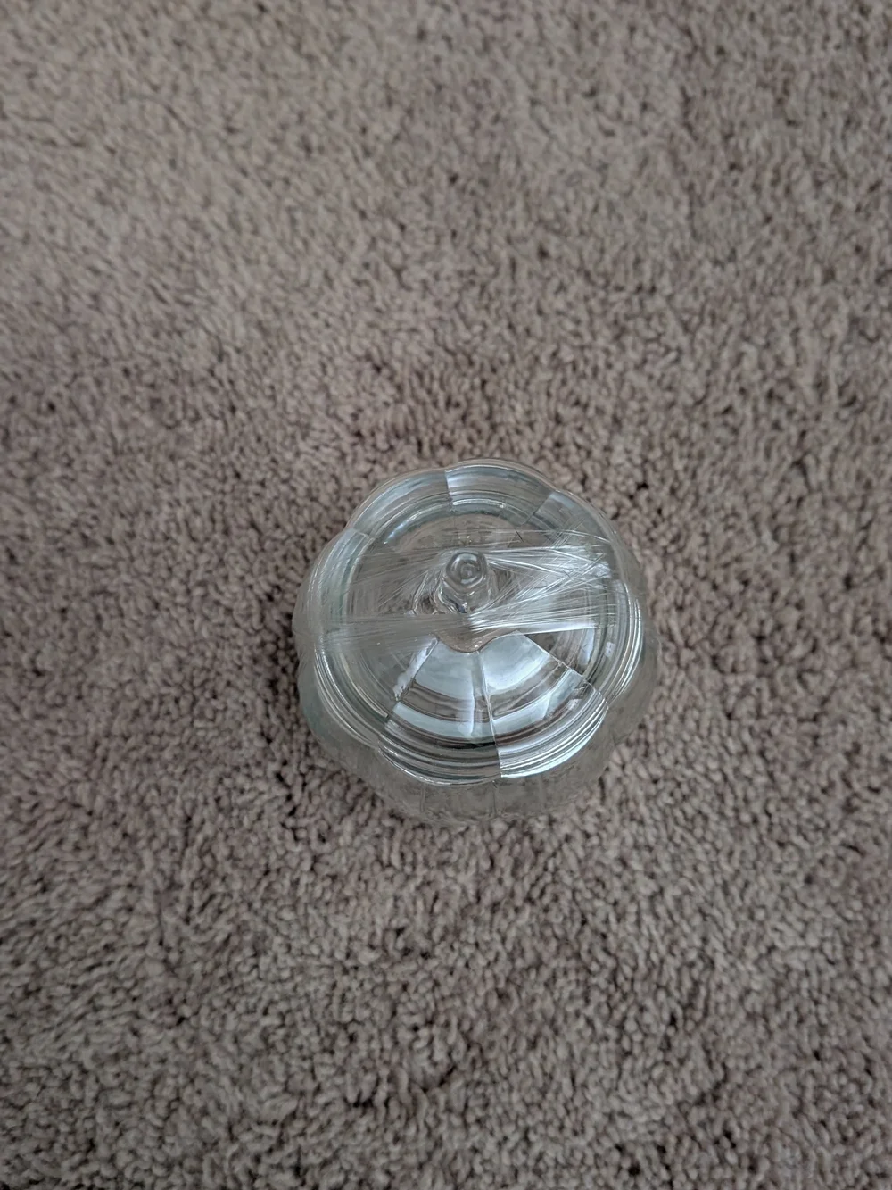 Clear Glass Lidded Candy Jar - Home Accents